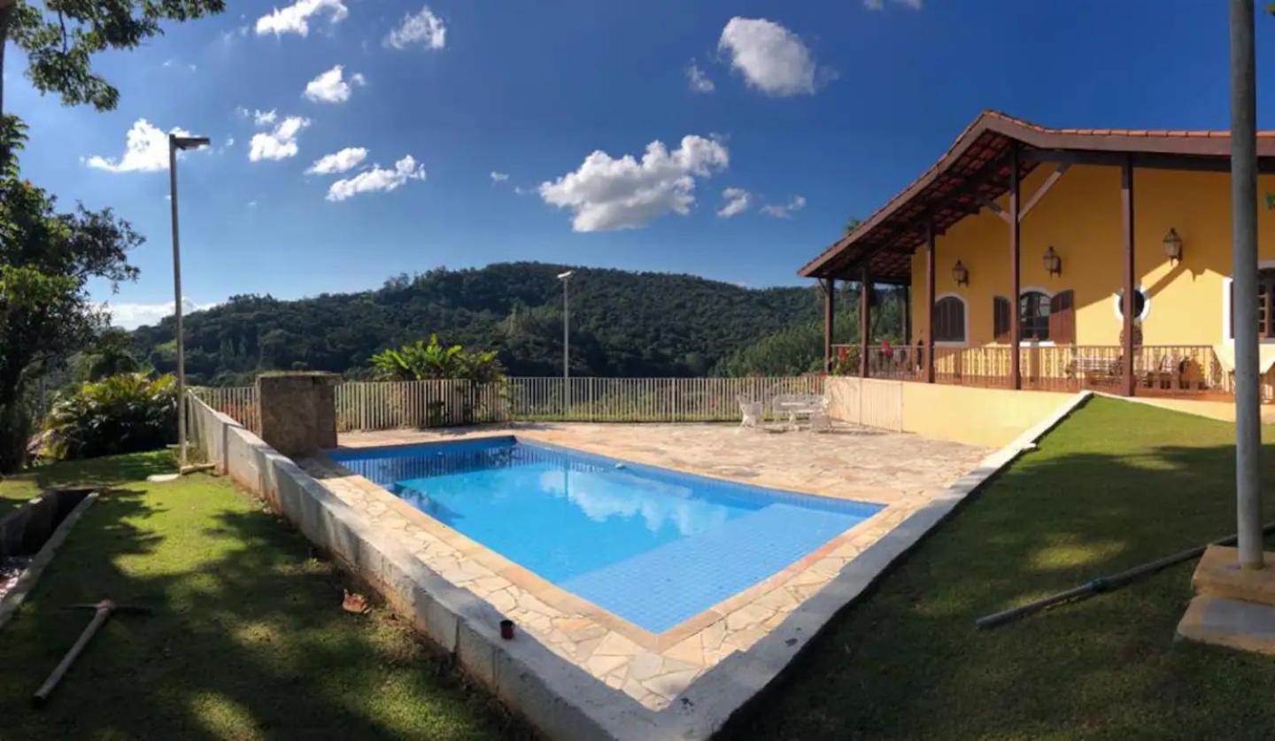 Recanto Atibaia Piscina, Area Gourmet E Vista Incrivel! Luaran gambar